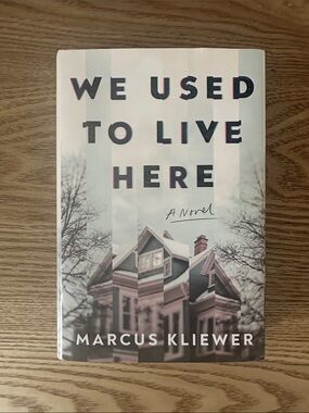 We Used to Live Here by Marcus Kliewer - Hardcover Book - Gray & Pink Cover